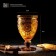 Magistro glass glass "Largo", 260 ml, amber color