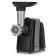 Meat grinder Vitek VT-3615, 1700 W, reverse, 2 nozzles, black-silvery