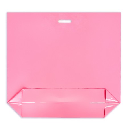 Polyethylene package with a cut pen, 64-60+8 60 μm pink-1