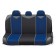 Autoprofi Carbon CRB-802 BL, polyester for carbon, 9 objects, blue color blue