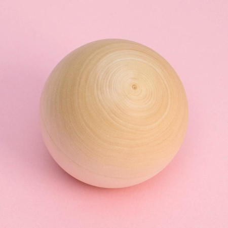 Ball wooden accurate opening, d = 6 cm