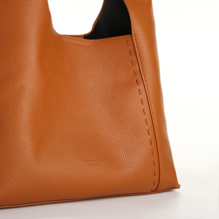 Bag Women's bag 2 in 1, on the button, cosmetic bag, redhead color-3