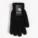 Male gloves double, mix color, size 8-9 (20-24)