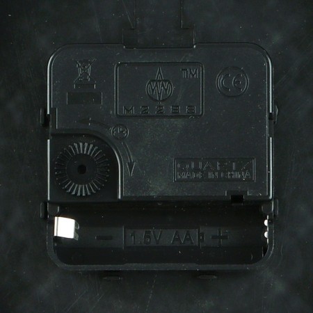 Wall clock, series: interior, "hadi", discrete move, d-40 cm-2