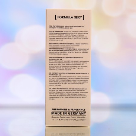 Perfume water with Formula Sexy Formula No. 8 Femed, 30 ml-3