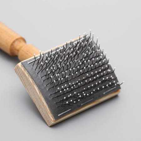 Brush - wooden packet with drops, base 60 x 50 mm-4