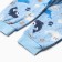 Pants children, color light blue, height 68 cm