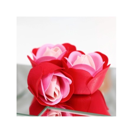 Soap roses, three -color, set of 3 pcs.-7