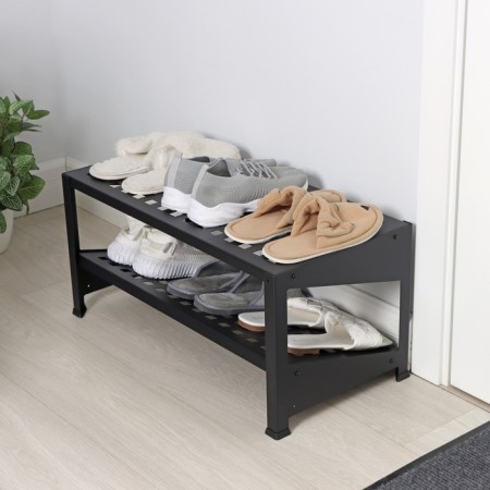 Loft shoe stand, 650 mm, black color