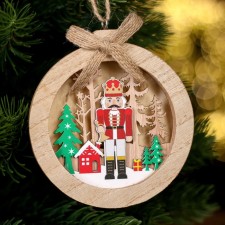 New Year's decor with the “Nutcracker” lights 10.5 × 1.5 × 10.5 cm