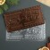Chocolate shape - Tile "New Year's Post", 18 x 9.5 cm