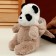 Soft toy "Panda" in a bunny suit, 25 cm