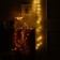 Girlynda "Horse tail" 10 threads of 2 m, IP20, silver thread, 200 LED, warm white glow, 12 V