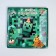 Disposable plate plate square "Pixels", 21 cm