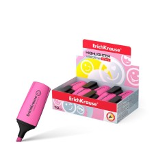 Erichkrause Visioline Mini, 0.6-5.2 mm, water-based fluorescent inlets, pink, pink