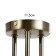 Causte "Sphere" 3x60W E27 Antique bronze 48x48x24cm