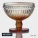 Glass Kremanka "Bosphorus", 350 ml, 12 × 11 cm, color gradient Gold