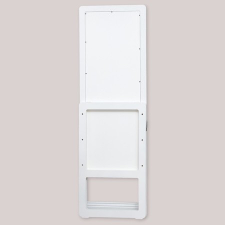 Floor mirror "Simple", white, 43x133cm-5