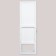 Floor mirror "Simple", white, 43x133cm