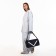 Sports bag with lightning, long belt, black color