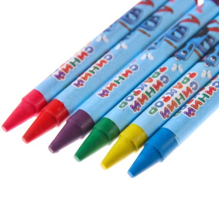 Wax pencils Blue Tractor, set 24 colors-3