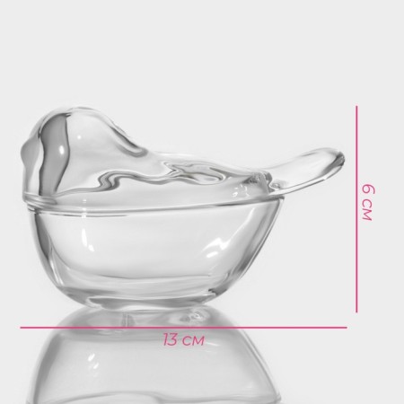 Glass capacity for jam and honey of the Dilan "Sinichka", 80 ml-1