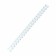 Plastic binding springs, d = 19mm, 100 pieces, sew 131-170 sheets, white/black, Geleos