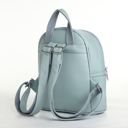Women's backpack on lightning, blue color-2