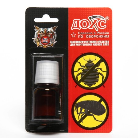 Remedy for bugs and fleas "DOKHS" blister, bottle, 10 ml-2