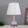 Table lamp "Eva" 1x40W E27 1x4W LED gold/blue 25x25x42cm