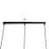 Bayerlux suspension Bayerlux “Conus” 3he14 40W Black D = 16, h = 20+60 cm