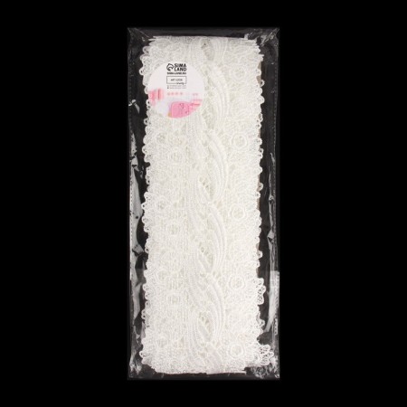 Lace Hypure, 80 mm × 9 ± 0.5 m, white color-2