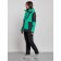 Ski costume female winter, size 48, green color