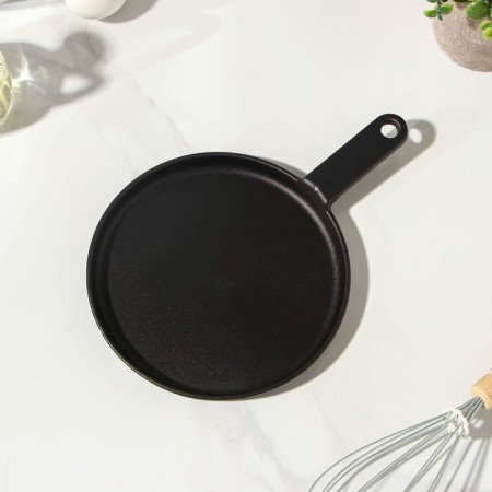 Skoroda pancake cast -iron “circle”, d = 18 cm, cast -iron handle-2