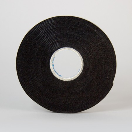 Bilateral tape ABRO BE-10MM-5M, heat-resistant, black, 10 mm x 5 m-1