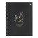 Notebook 48 sheets, in a cage, on a crest, Magnificent World, cover coated cardboard, matte lamination, stamping foil, mix