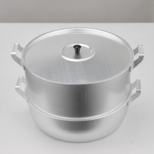Aluminum moth Scovo, 15 l, d = 34 cm, 4 disks, metal cover