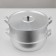 Aluminum moth Scovo, 15 l, d = 34 cm, 4 disks, metal cover