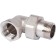 Detacible connection Stout SFT-0059-000034, corner, American, 3/4 ", nickelled brass