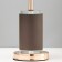 Stella light lamp E27 40W brown 26x26x43cm Risalux