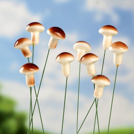 Set of plugs "mushroom" 10pcs, 3cm, length 25cm-2