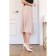 Female skirt, size 46, beige color