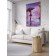 Decorative panel with photo printing "Beauty in the rain", vertical, size 150x200 cm