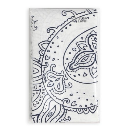 Pillowcase saving and I "Patterns of the East" Blue color, 50x70 cm 100% cotton, calico, 120 g/m2-2