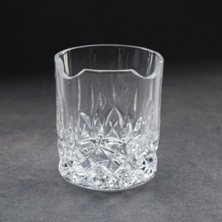 A glass for whiskey "Old Fashioned", with a stand for a cigar, 300 ml-1