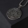 Pompeii pendulum of antiquity, color black silver, 70 cm
