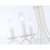 Suspended chandelier Ambrella Light, Modern, TR9611, 6HE14, white color