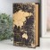 Safe-book wood to the leatherette "Golden Card" 21x13x5 cm
