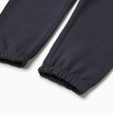 Pants for a boy, dark gray color, height 110 cm-2