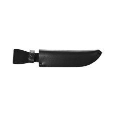 A knife cover is large, with a blade of 20 cm long, leather, mix of flowers